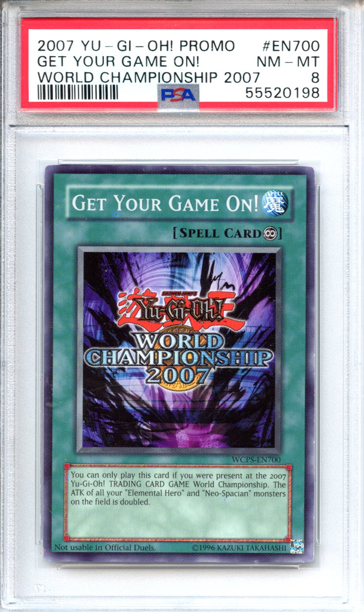 Yu-Gi-Oh! Graded: Get Your Game On! World Championship Promo (2007) PSA 8