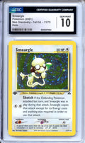Pokemon Graded: Smeargle 1st Edition 11/75 Neo Discovery (2001) CGC 10