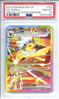 Pokemon Graded: Jolteon ex 153/131 Prismatic Evolutions (2025) SIR PSA 10