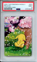 Pokemon Graded: The Pokemon Weekly Pikachu #001 (2005) PSA 9