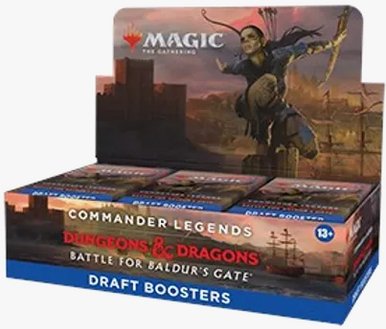 Magic the Gathering: Commander Legends Battle for Baldur's Gate Draft Booster Box