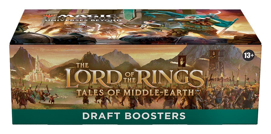 Magic the Gathering The Lord of the Rings Tales of Middle Earth Draft Booster Box