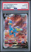 FA/MACHAMP V ASTRAL RADIANCE 2022 POKEMON SWORD & SHIELD ASTRAL RADIANCE PSA GEM MT 10
