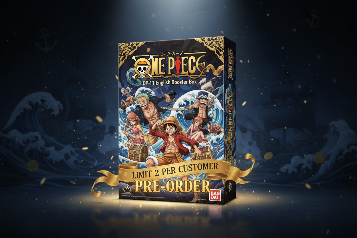 One Piece OP-11 English Booster Box - Pre-Order (LIMIT 2 BOXES PER CUSTOMER)