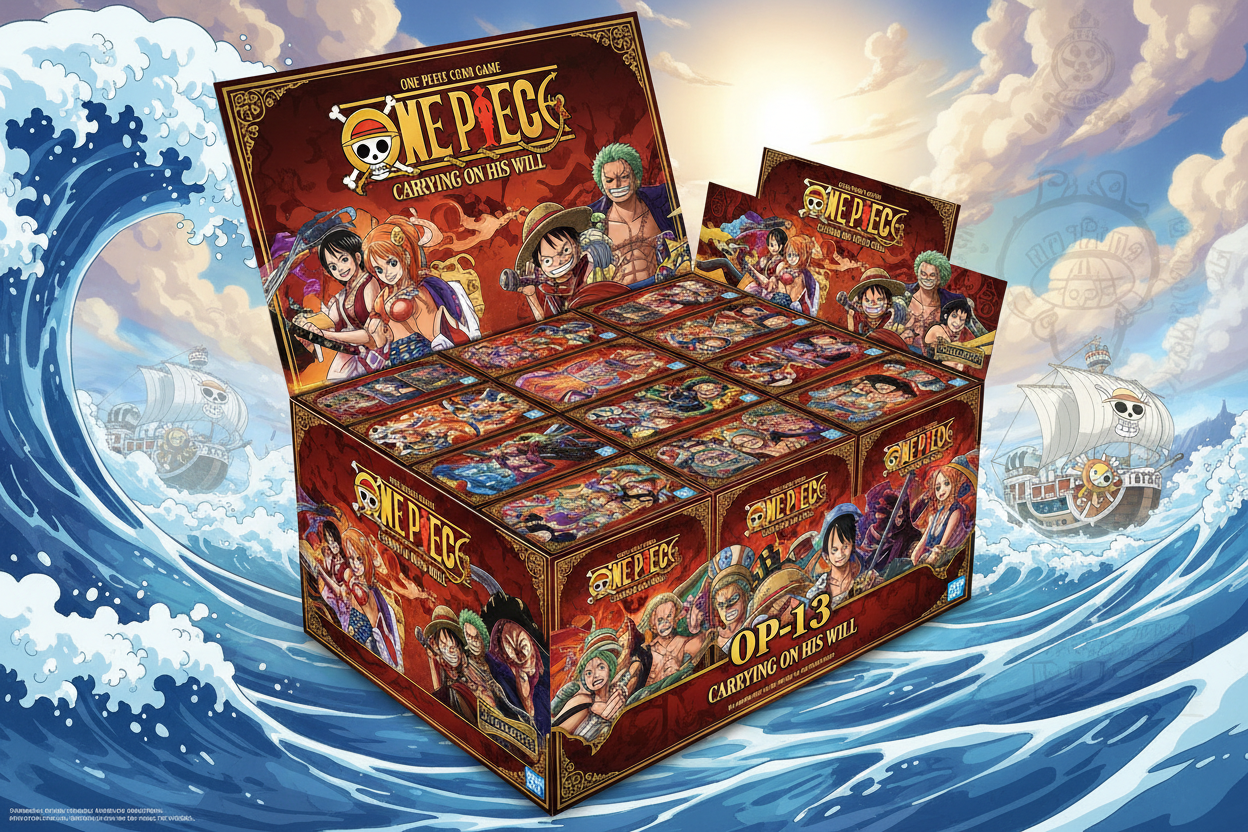 One Piece OP-13 Carrying On His Will Booster Box Case