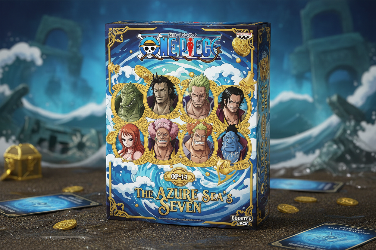 One Piece OP14 The Azure Sea's Seven Booster Box