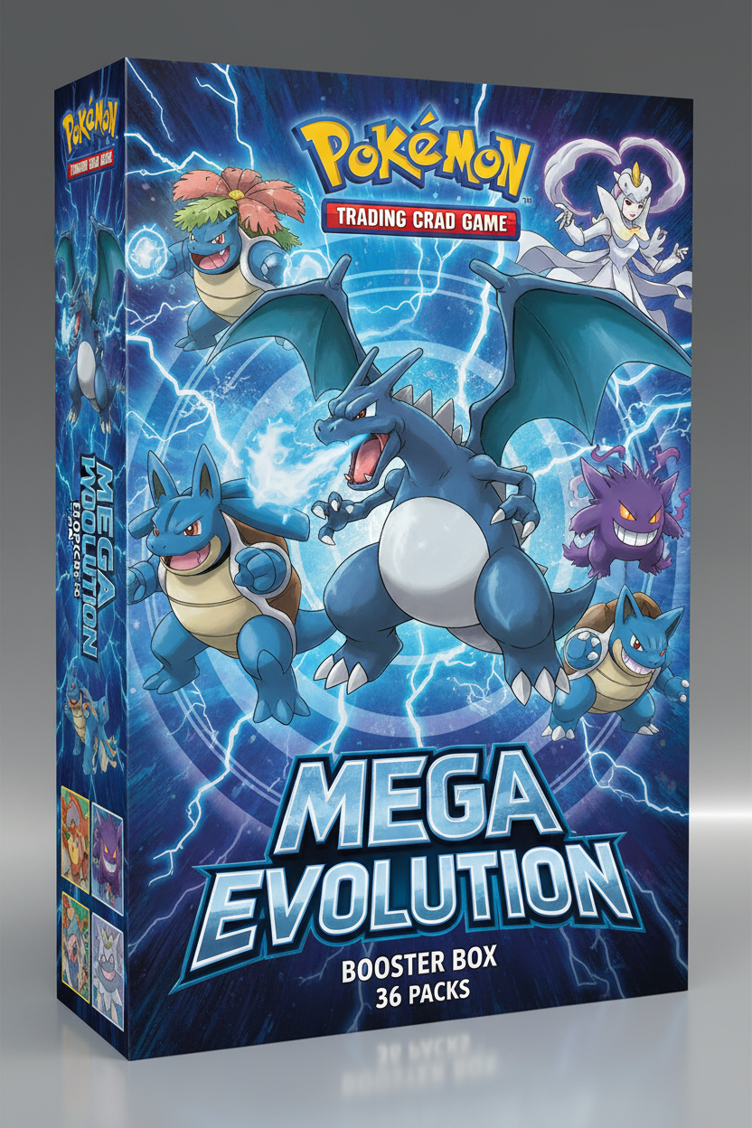 Pokemon Mega Evolution Booster Box