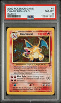 Charizard Pokémon Base Set 2 Holo #4/130 PSA 8