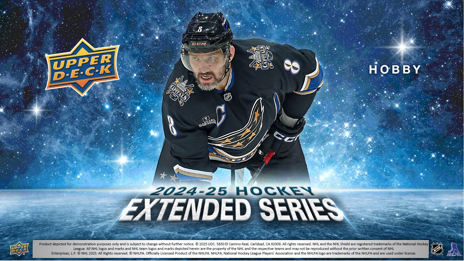 2024-25 Upper Deck Extended Series Hobby Case (Case of 12 Boxes)