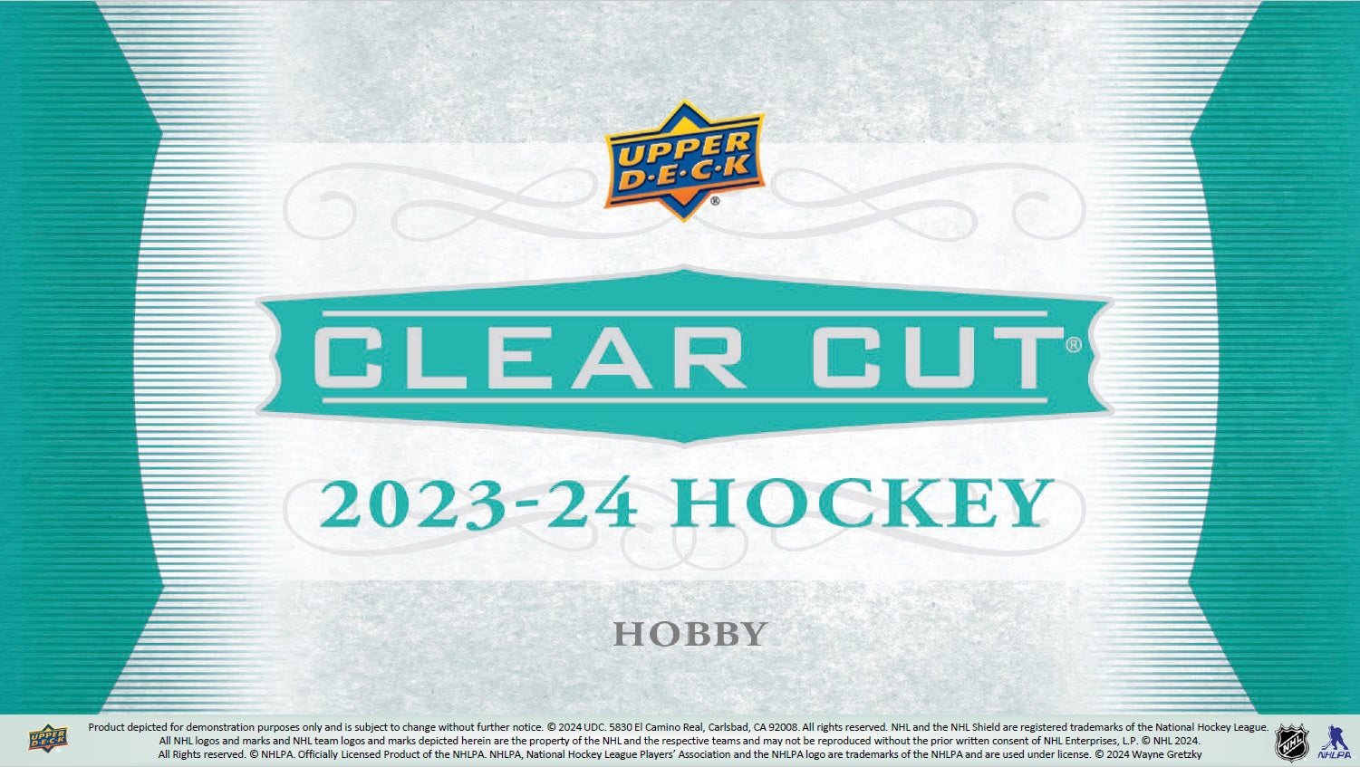 2023-24 Upper Deck Clear Cut Hockey Hobby Inner Case(Inner case of 15 boxes)