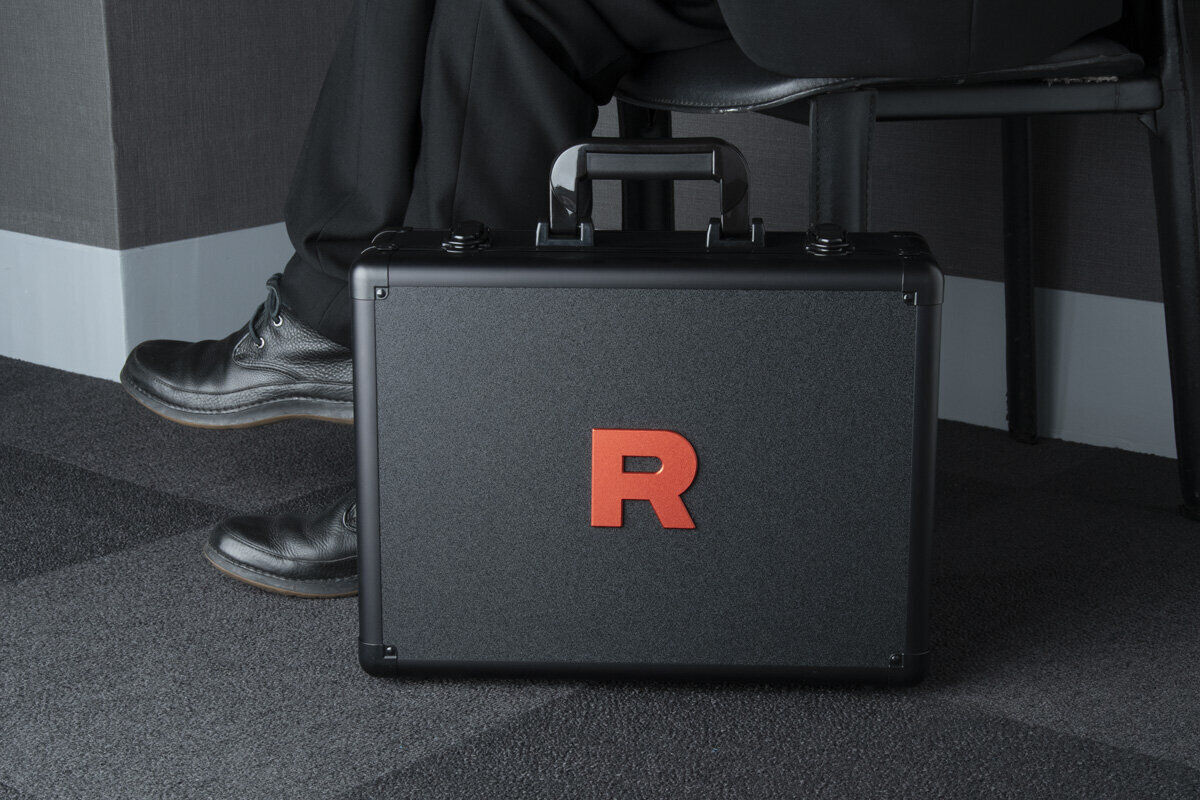 Pokemon Japanese - Glory of Team Rocket - Attache Briefcase Set with Booster Box