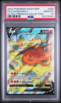 FA/CHARIZARD V ULTRA-PREMIUM COLLECTION 2022 POKEMON SWSH BLACK STAR PROMO PSA GEM MT 10