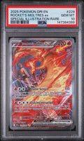 Team Rocket's Moltres ex Pokémon Destined Rivals Special Illustration Rare #229/182 PSA 10