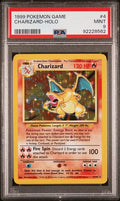 Charizard 1999 Pokemon Base Set holo #4/102 PSA 9